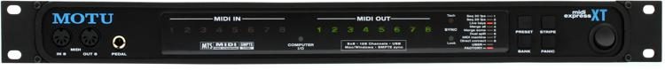 MOTU MIDI Express XT 8x8 USB MIDI Interface | Sweetwater