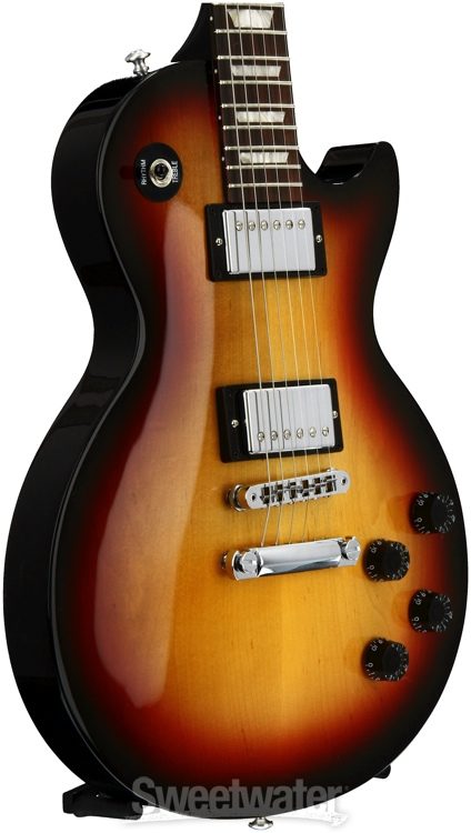 Gibson Les Paul Studio 2016 Traditional - Fireburst, Chrome Hardware  Reviews | Sweetwater