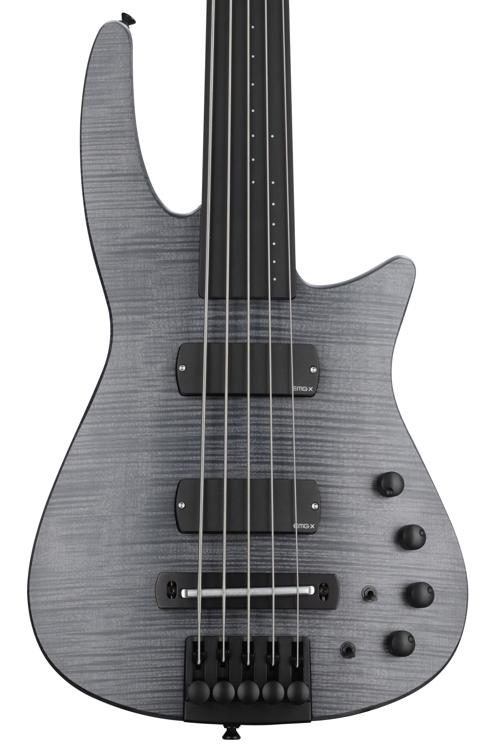 ns design cr5 radius fretless bass guitar