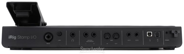 IK Multimedia iRig Stomp I/O USB Pedalboard Controller / Audio 