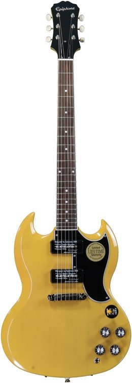 Epiphone Limited Edition 50th Anniversary 1961 SG - TV Yellow | Sweetwater