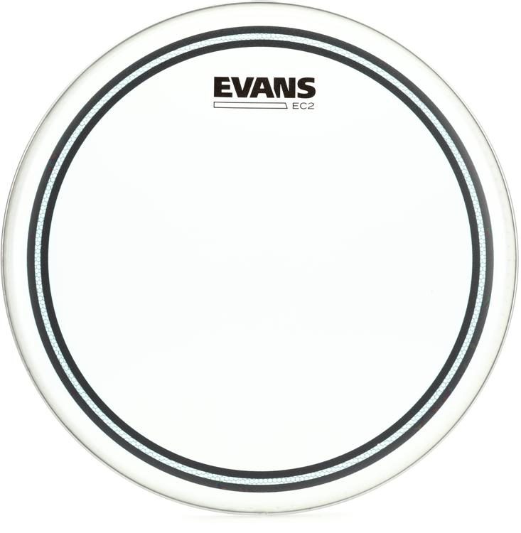 Evans EC2 Frosted Drumhead - 12 inch 