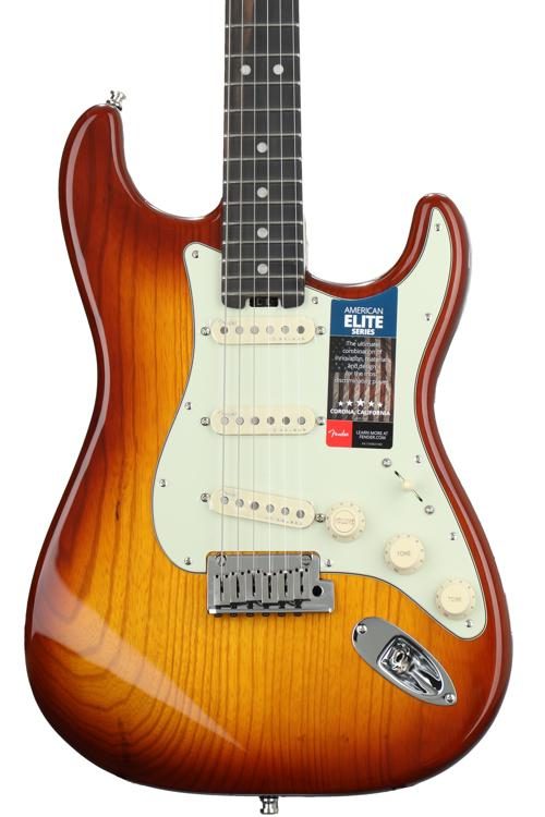Fender American Elite Stratocaster - Tobacco Sunburst w/ Ebony Fingerboard