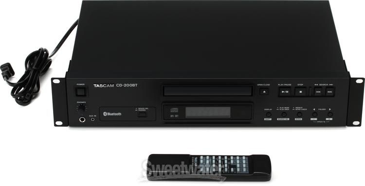 gaan beslissen Kantine Betekenis TASCAM CD-200BT CD Player/ Bluetooth Receiver | Sweetwater