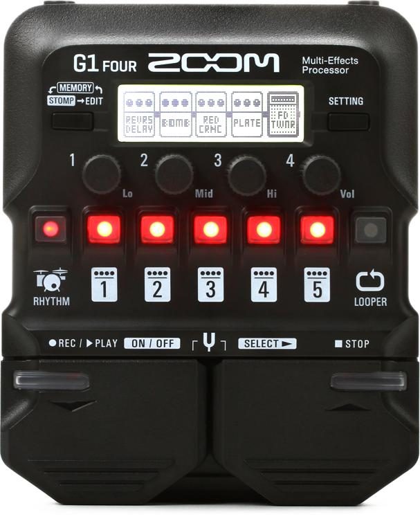 Zoom G1 Four Multi-effects Processor | Sweetwater