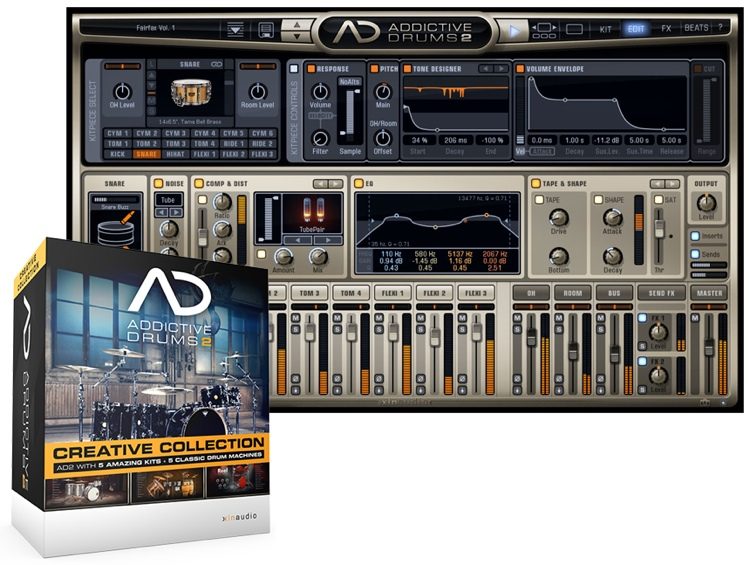 XLN Audio Addictive Drums 2: Creative Collection | Sweetwater