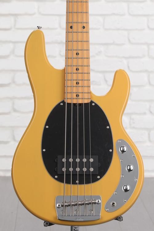 Sterling By Music Man StingRay Classic RAY25CA 5-string Bass Guitar -  Butterscotch