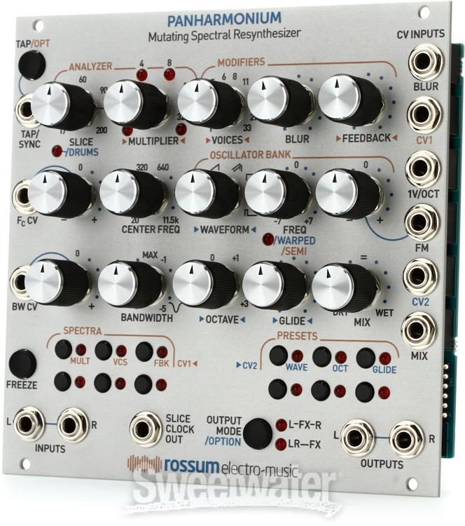 Rossum Electro-Music Panharmonium Eurorack Mutating Spectral Resynthesizer