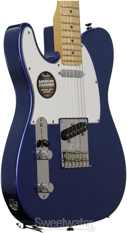 Fender American Standard Telecaster - Mystic Blue, Maple, Left 