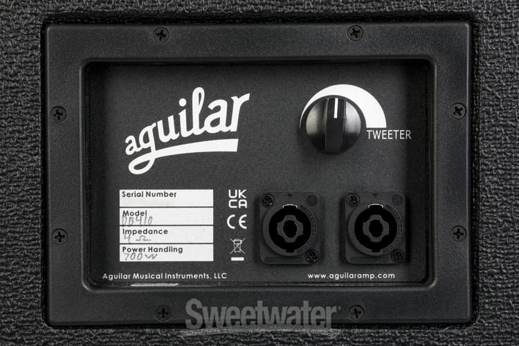 Aguilar Db 410 4 X 10 700 Watt Bass Cabinet Classic Black 4