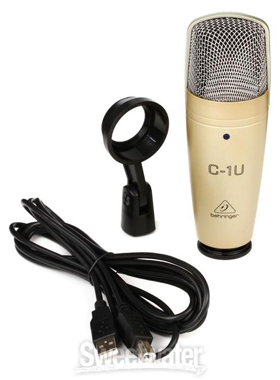 Behringer C-1U Studio Condenser USB Microphone | Sweetwater