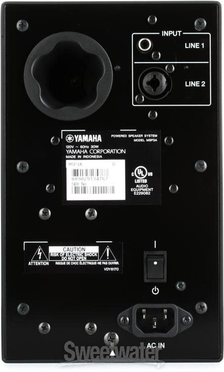 Yamaha MSP3A 4 inch Powered Studio Monitor