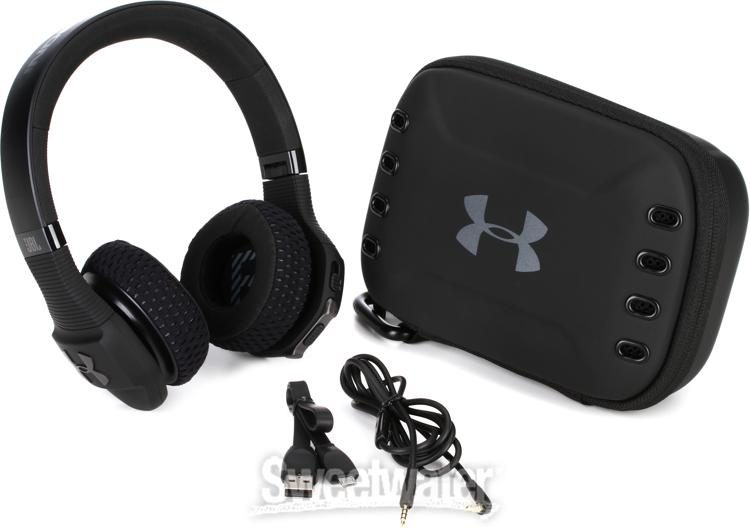 JBL Lifestyle UA Sport Wireless Train Fitness Bluetooth Headphones Black/Red | Sweetwater