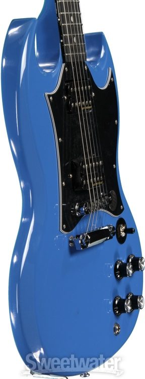 gibson sg special renault blue