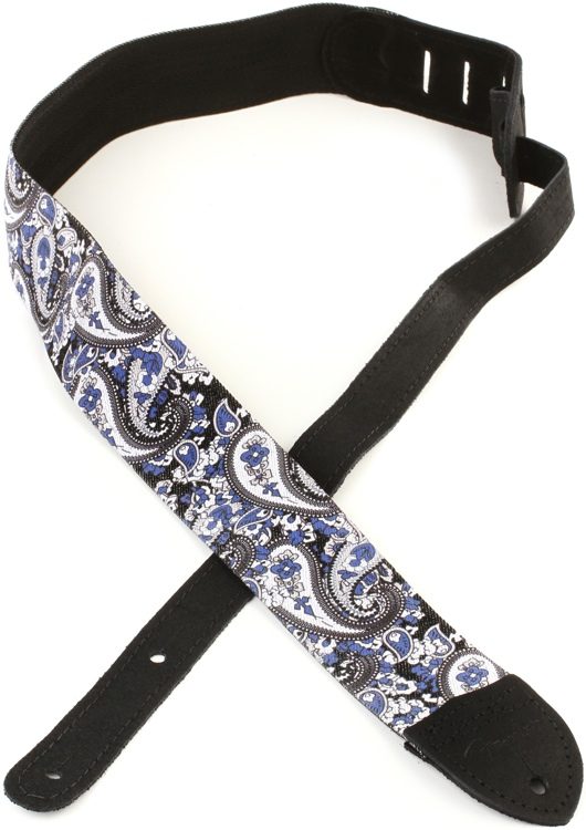 Fender Guitar Strap >> Paisley Denim 2 Guitar Strap Blue Fender Guitar Strap >> Paisley Denim 2 Guitar Strap Blue