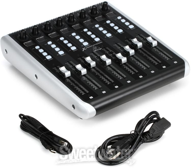 Behringer X-TOUCH EXTENDER w/Microfiber Geartree Cloth 