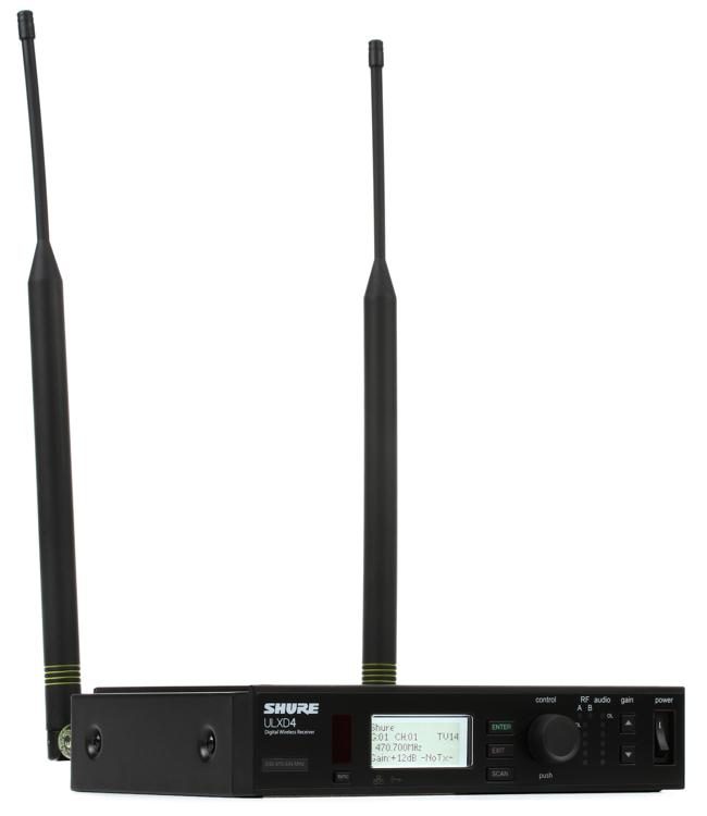 microphone assemble Subsidy Shure ULXD4 Digital Wireless Receiver - G50 Band | Sweetwater