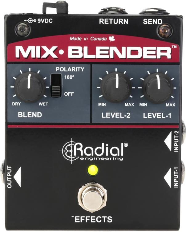 antyder folder klimaks Radial Mix-Blender Dual Instrument Buffer, Mixer, and FX Loop Interface |  Sweetwater