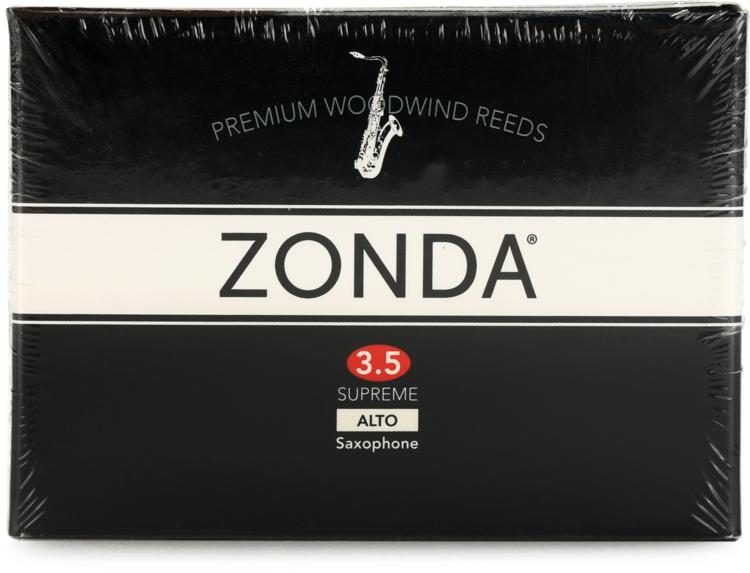 Zonda Supreme Alto Saxophone Reed 3.5 (5pack) Sweetwater
