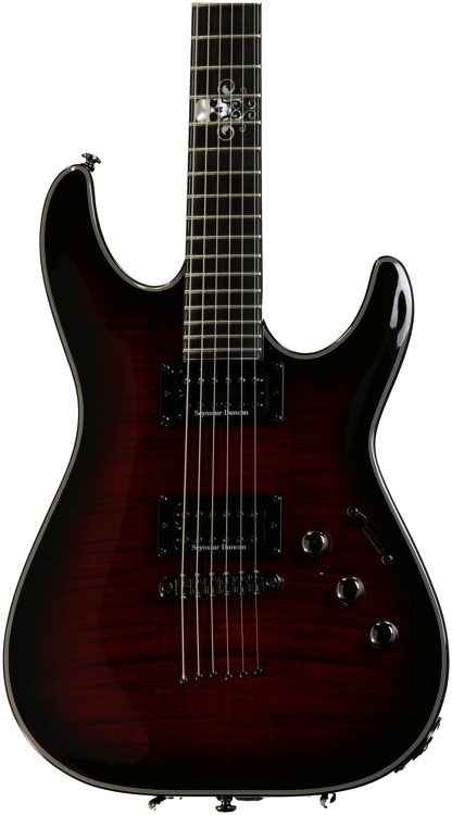 Schecter Blackjack SLS C-1 - Crimson Red Burst, Passive | Sweetwater