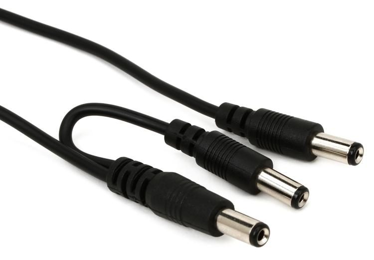 Voodoo Lab 2.1mm Voltage Doubler Cable - Dual Straight to Straight 