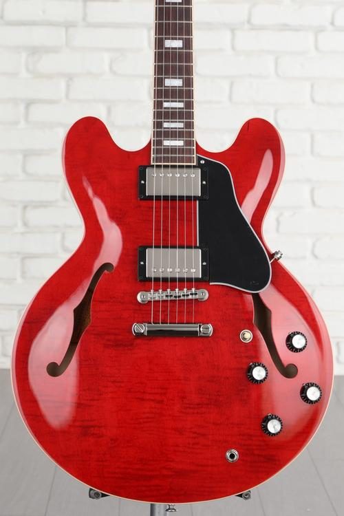 Gibson ES 335 Figured Semi hollowbody Electric Guitar Sixties Cherry