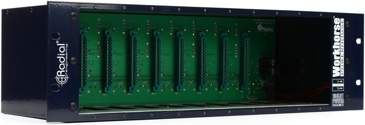 Radial Workhorse Powerhouse 10-slot 500 Series Chassis Sweetwater