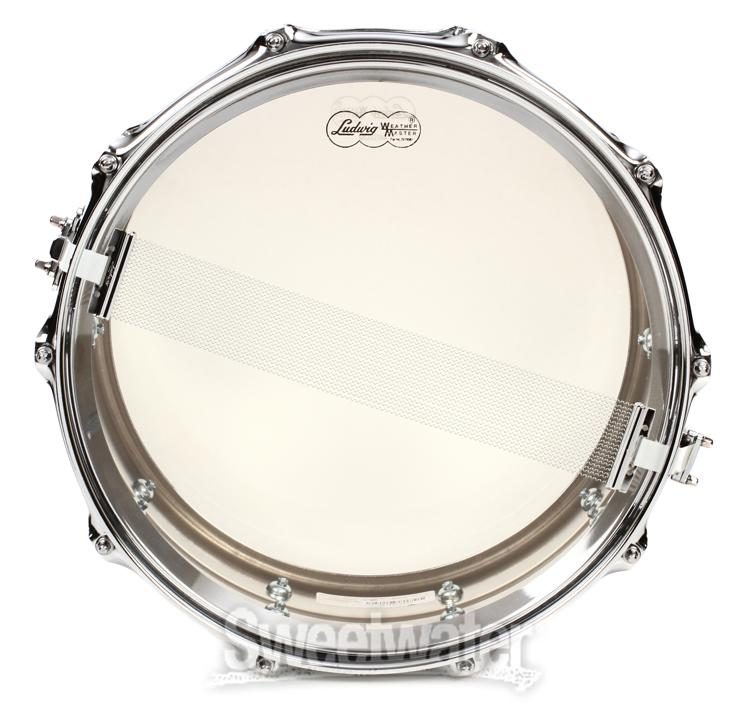 Ludwig Supraphonic LM402 6.5-inch x 4-inch Snare Drum - Smooth