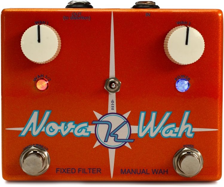 Keeley Nova Wah Dual Fixed Wah Tone Pedal Sweetwater
