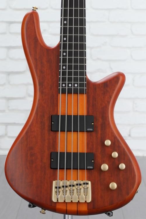 schecter 5 string bass guitar