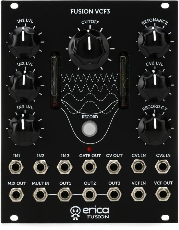 Fusion VCF3 Low Pass Tube and Vactrol-based Filter Eurorack Module ...