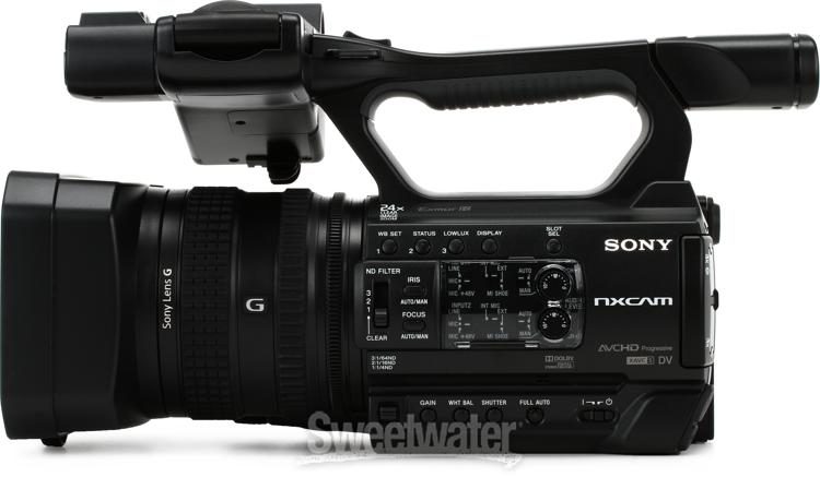 Elocuente Asistencia Reclamación Sony HXR-NX100 1080p Full HD NXCAM Camcorder | Sweetwater