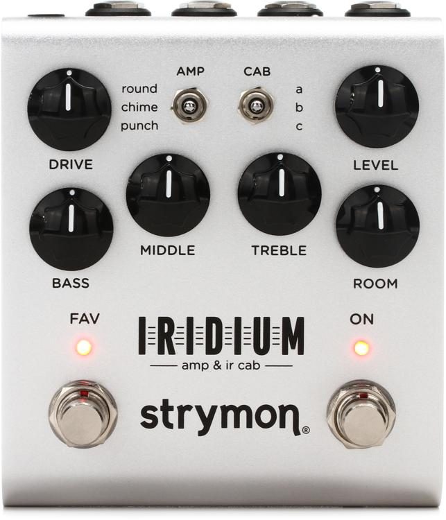 Strymon Iridium Amp  IR Cab Pedal Sweetwater Exclusive Silver