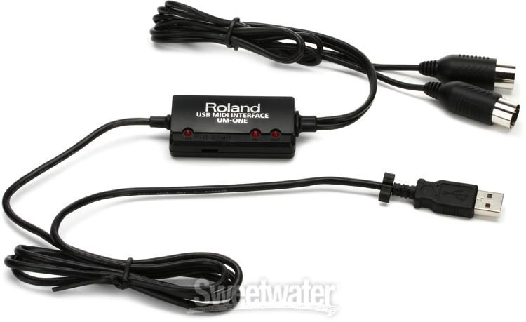 Roland UM-ONE mk2 USB MIDI Interface | Sweetwater