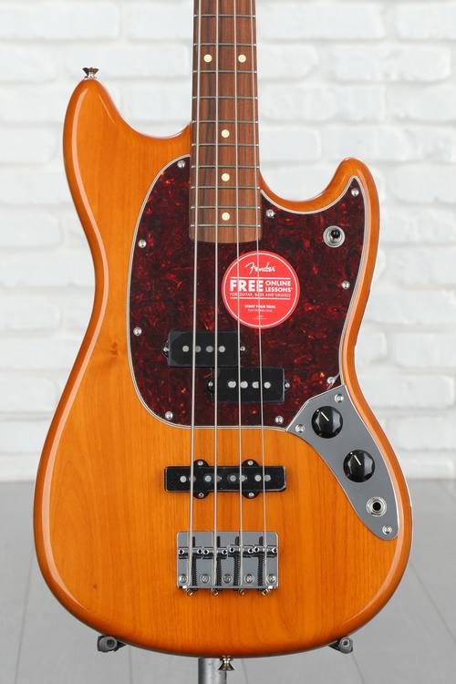 Player Mustang PJ Bass Aged Natural-