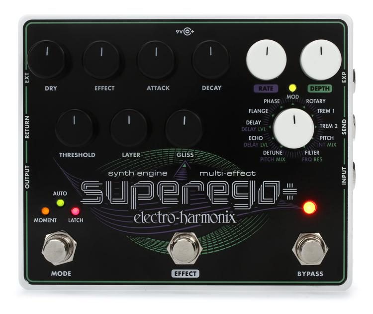 Electro-Harmonix Superego Plus Synth Engine with Effects