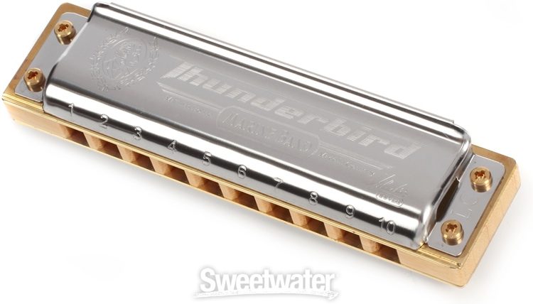 Hohner Marine Band Thunderbird Harmonica - Key of Low C | Sweetwater