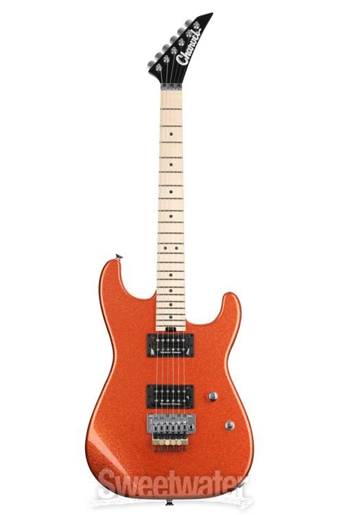 Charvel Custom Shop San Dimas HH Electric Guitar - Tangelo Orange