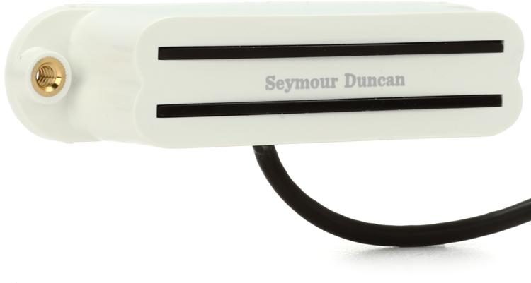 White Seymour Duncan SHR-1 Hot Rails Neck Pickup