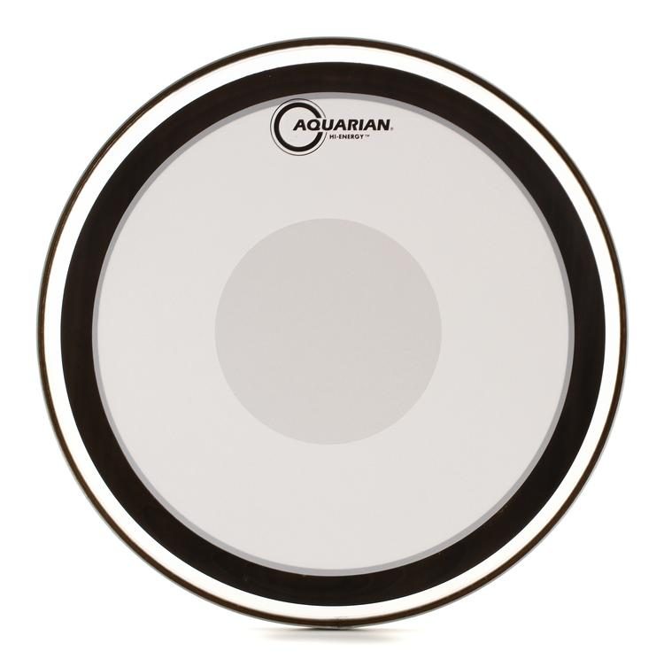 Aquarian Hi-Energy Snare Drumhead with Dot - 14 inch | Sweetwater