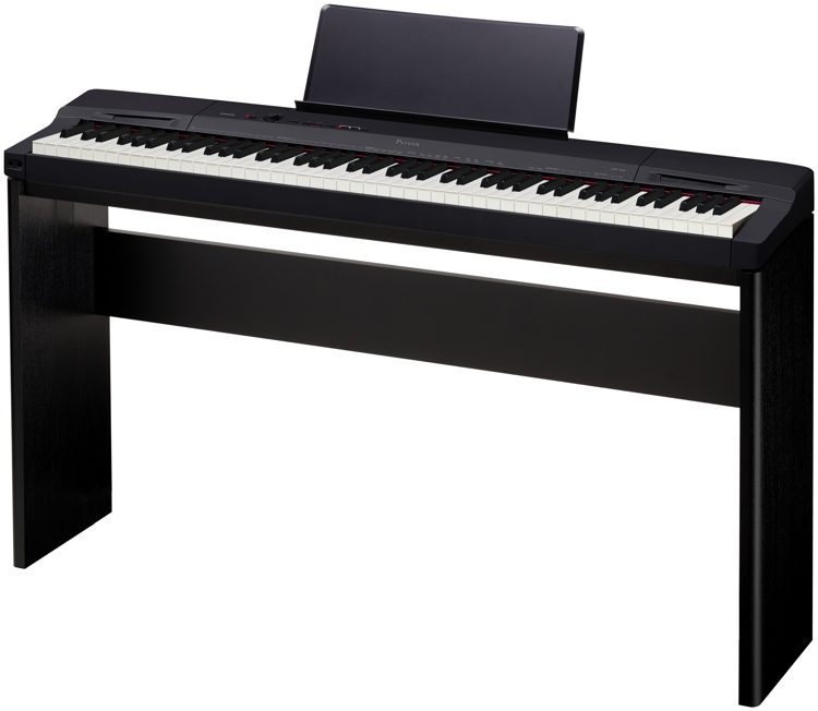 Casio Privia PX-160 Digital Piano & Stand Bundle - Black | Sweetwater