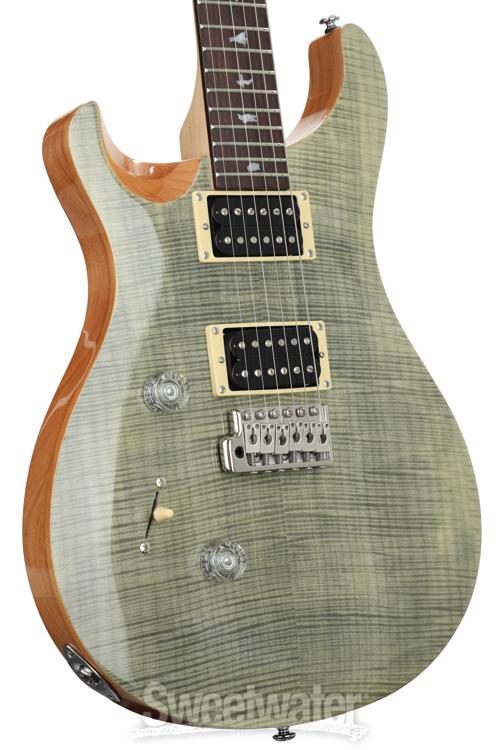 prs se custom 24 trampas green left handed