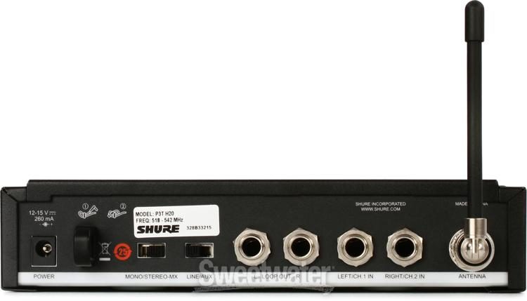 Shure PSM300 Twin Pack Pro P3TRA215TWP 