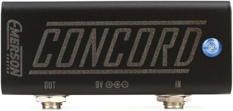 Emerson Custom Concord Utility Buffer Pedal - Sweetwater Exclusive Matte Black