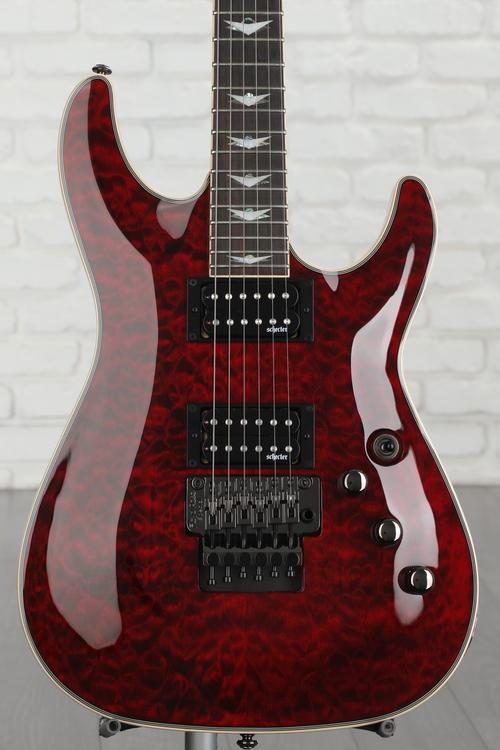 Schecter Omen Extreme-6 FR Electric Guitar - Black Cherry