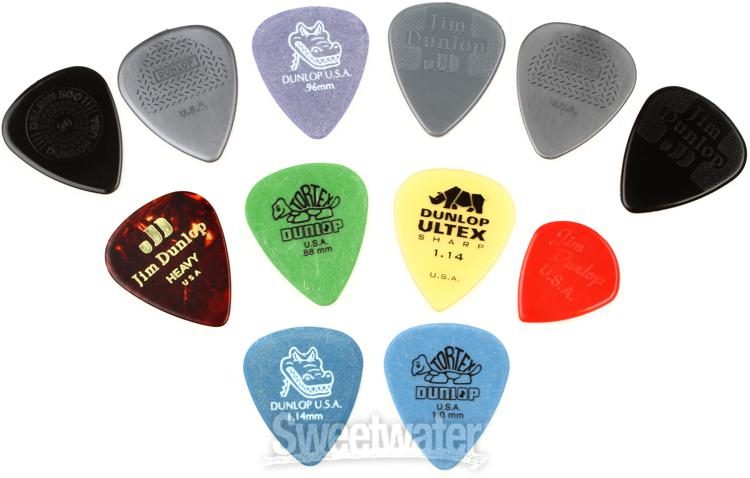 Dunlop PVP102 Guitar Pick Variety Pack - Medium/Heavy | Sweetwater