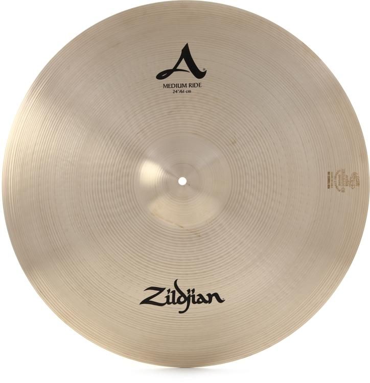 Zildjian 24 inch A Zildjian Medium Ride Cymbal | Sweetwater