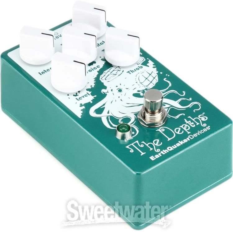 EarthQuaker Devices The Depths V2 Optical Vibe Machine Pedal 