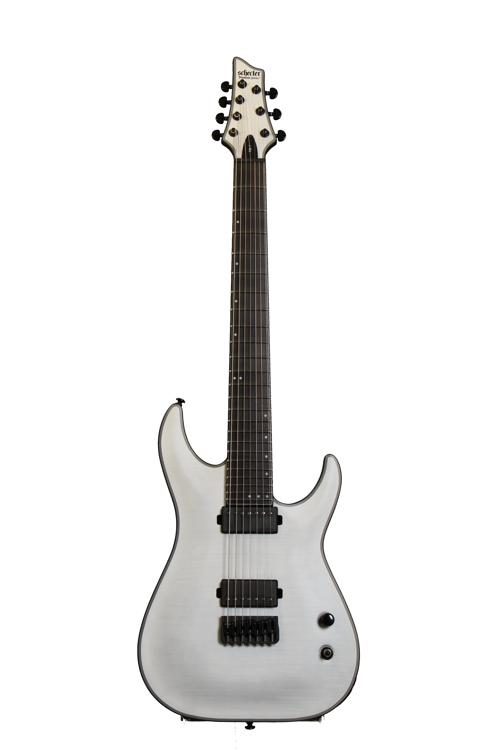 schecter km 7 white