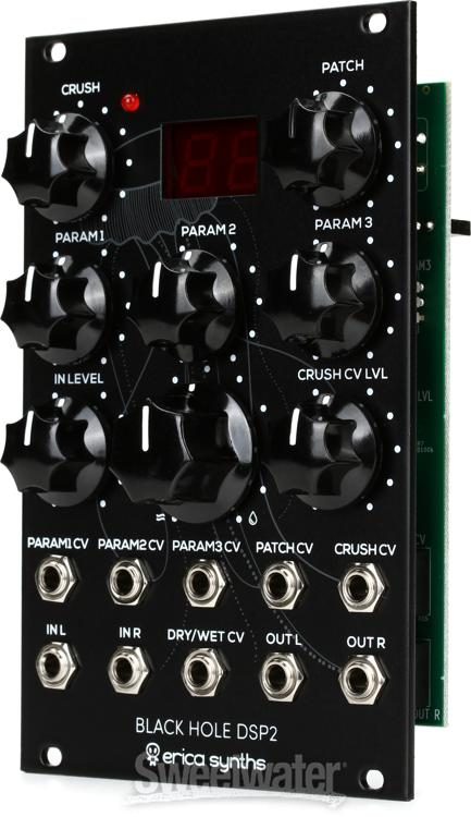 Erica Synths Black Hole DSP2 Multi-Effect Eurorack Module | Sweetwater